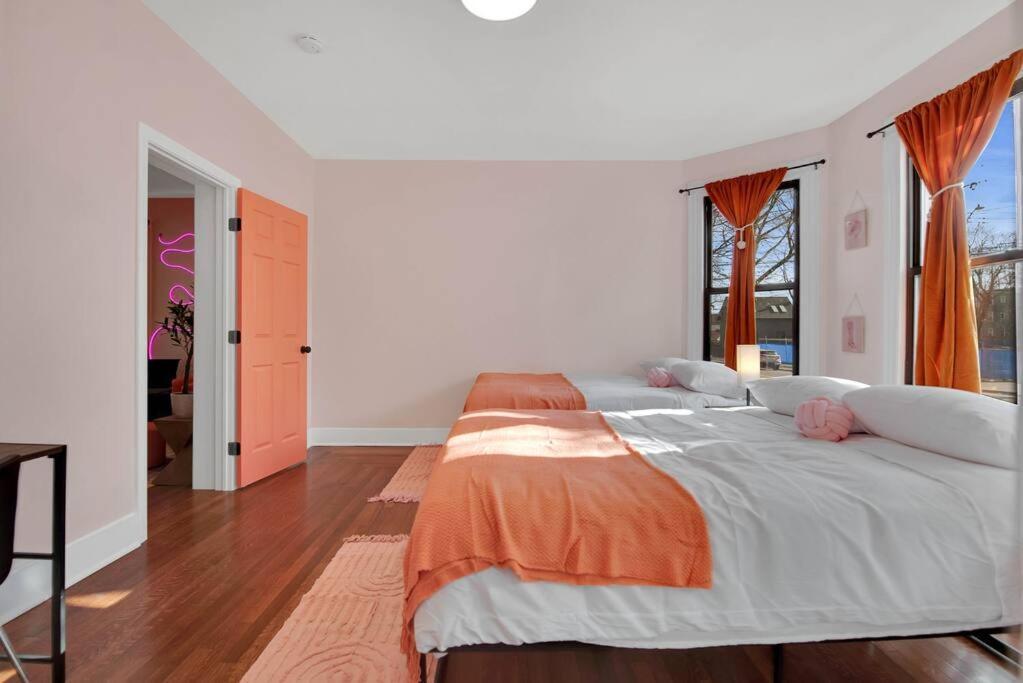 Peachy Paradise In East Rock Near Dt/Yale New Haven Extérieur photo